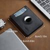 Slim Leather Wallet AirTag Ready + RFID Blocking