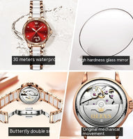 OLEVS Luminous Ladies Watch – Rose Gold