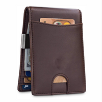 Minimalist Front Pocket Leather Wallet