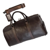 Antar Leather Weekender Duffle Bag - Dixvitas Wallets