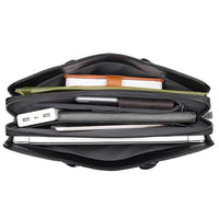Slim Leather Briefcase - Dixvitas Wallets