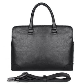 Slim Leather Briefcase - Dixvitas Wallets